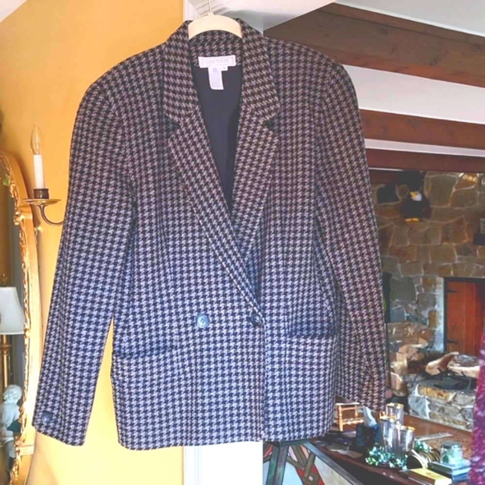 Houndstooth Blazer